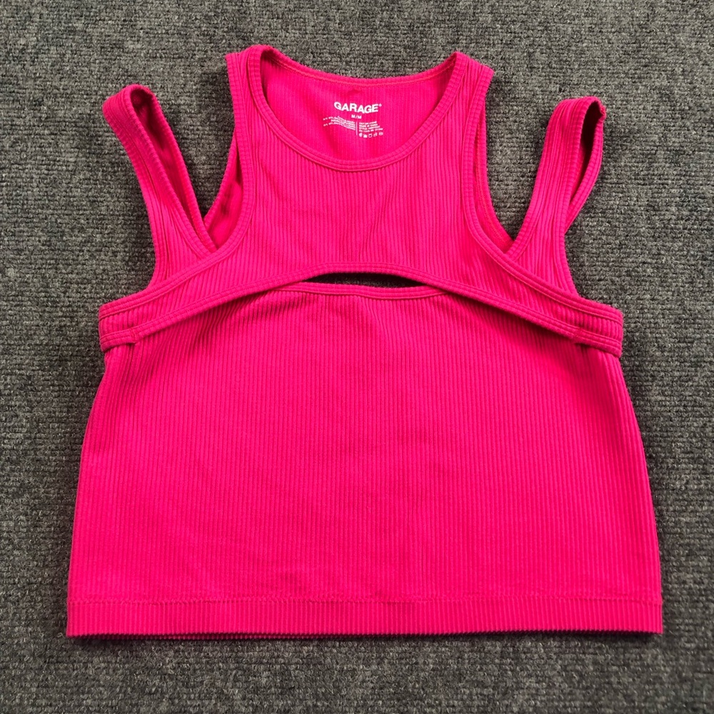 Garage Women’s Sterling Ribbed Cutout Tank